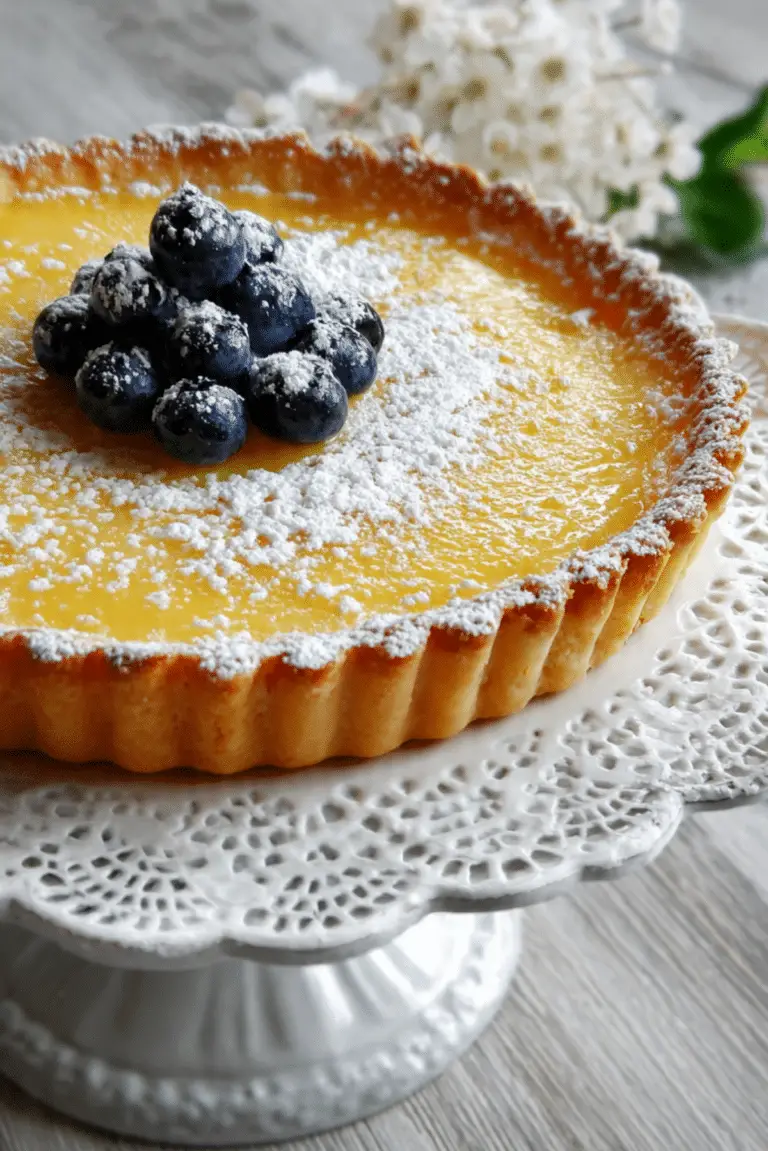 French Lemon Tarte