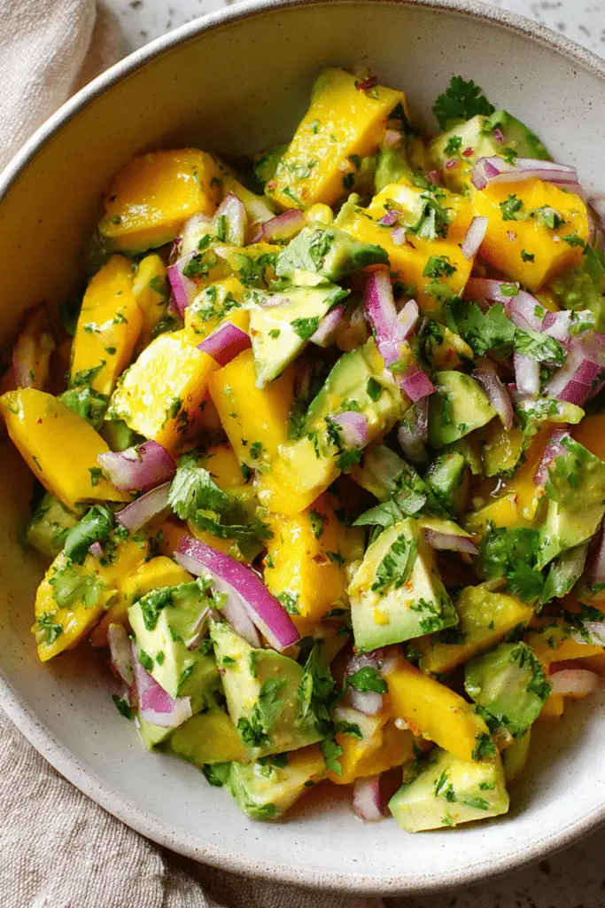 Mango and Avocado Salad