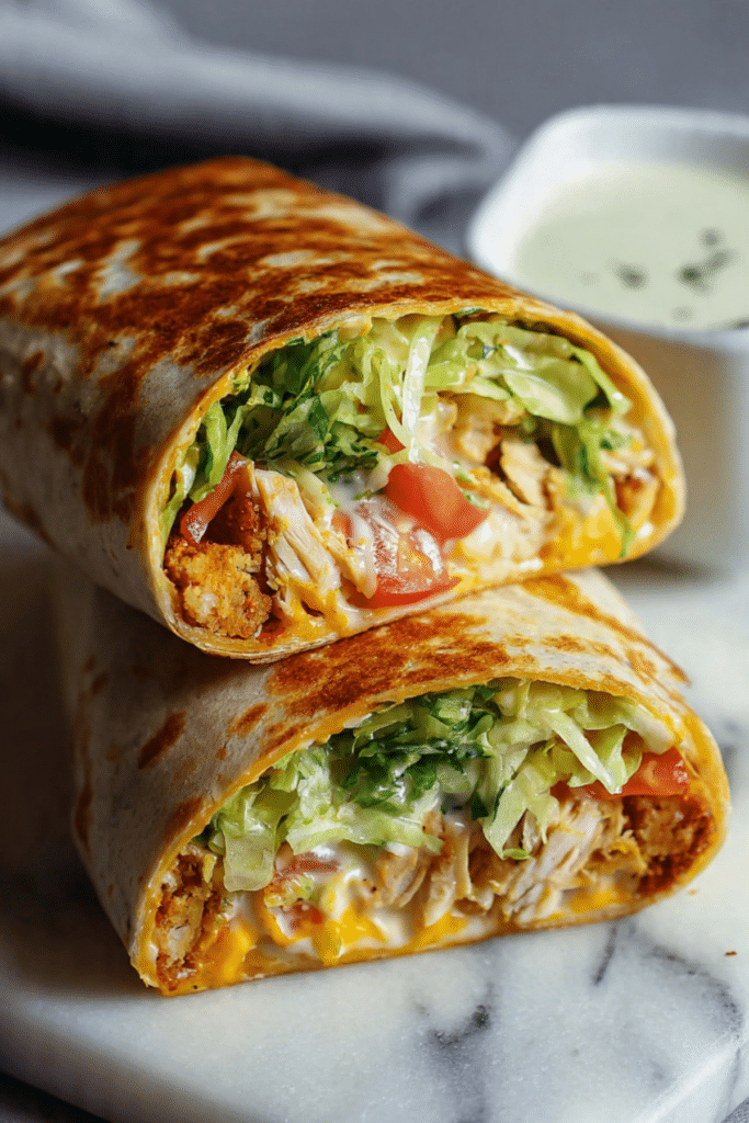 Crispy Chicken Crunch Wrap
