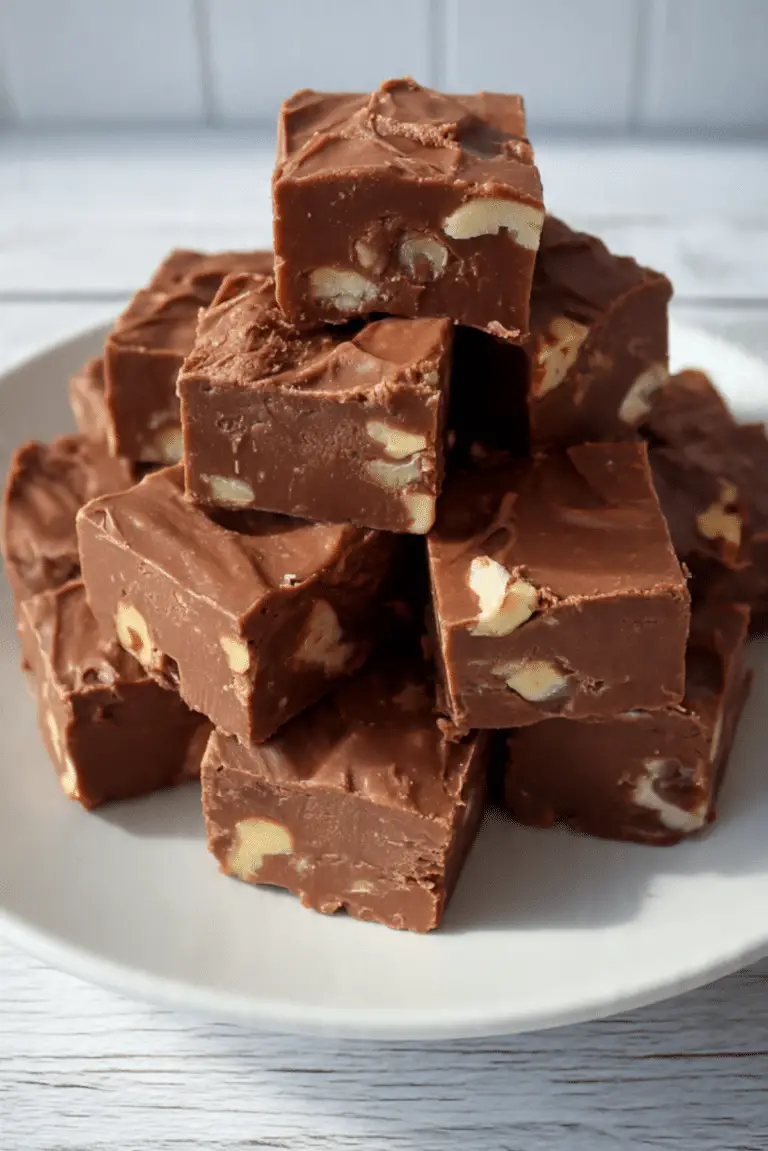 MICROWAVE NUTELLA FUDGE