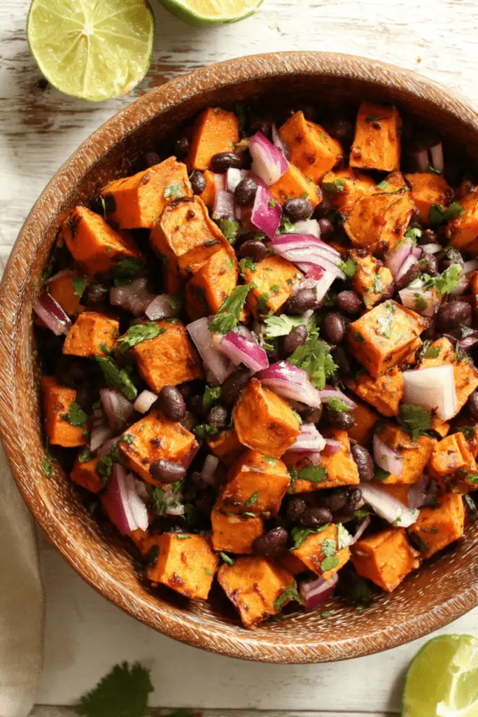 Sweet Potato White Bean Salad