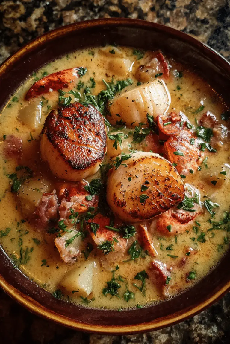 Lobster Scallop Chowder