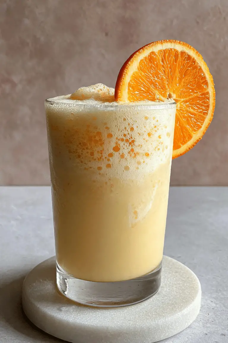 Orange Creamsicle Drink