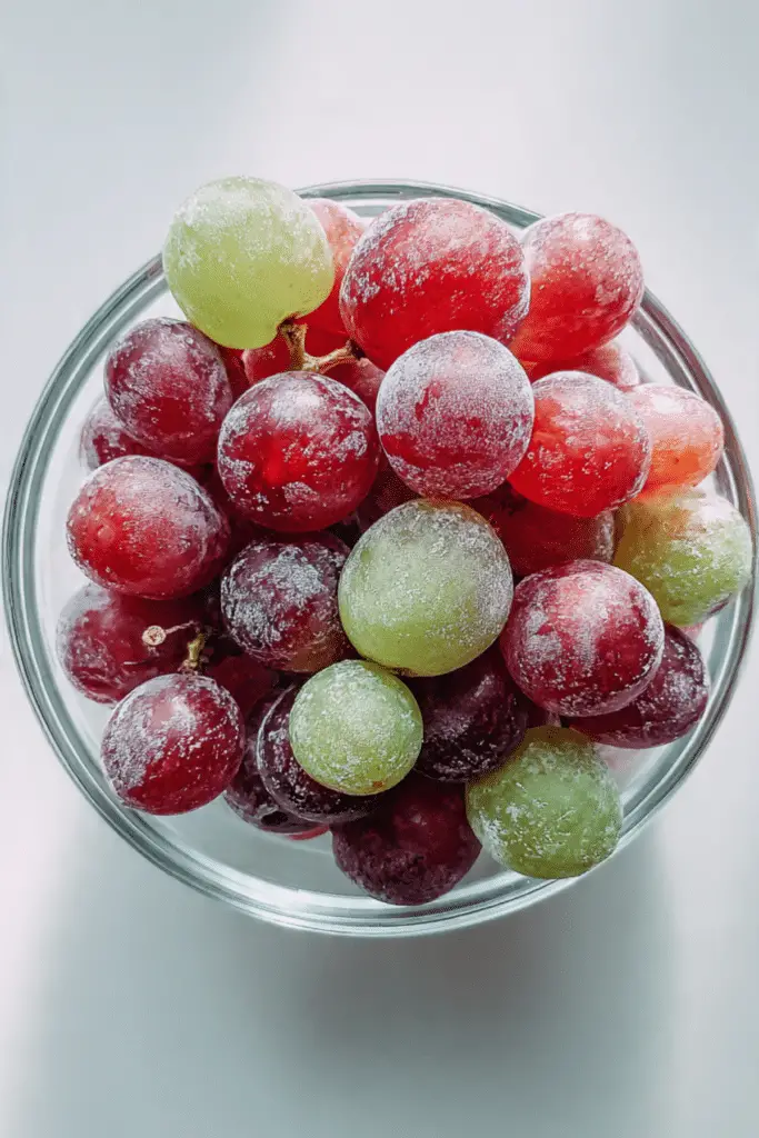 Frozen Grapes