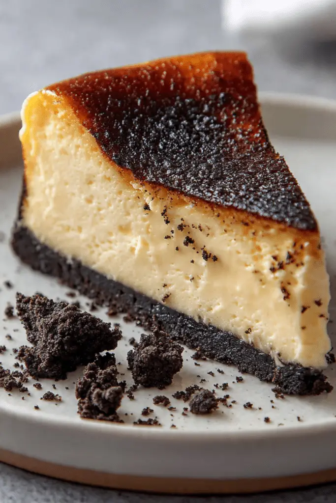 Oreo Basque Cheesecake