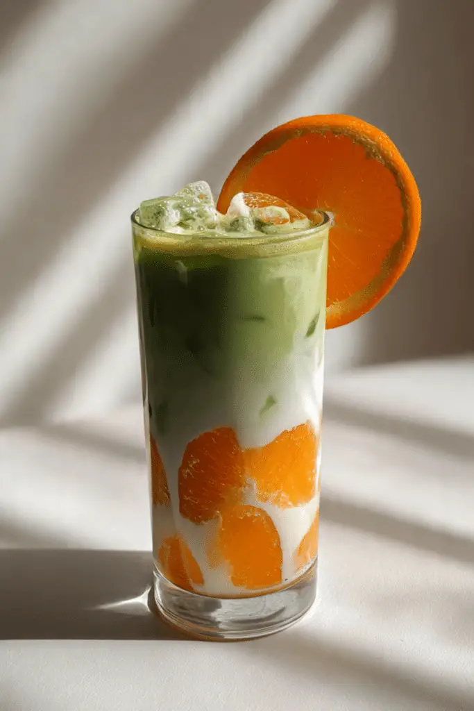 Orange Creamsicle Matcha