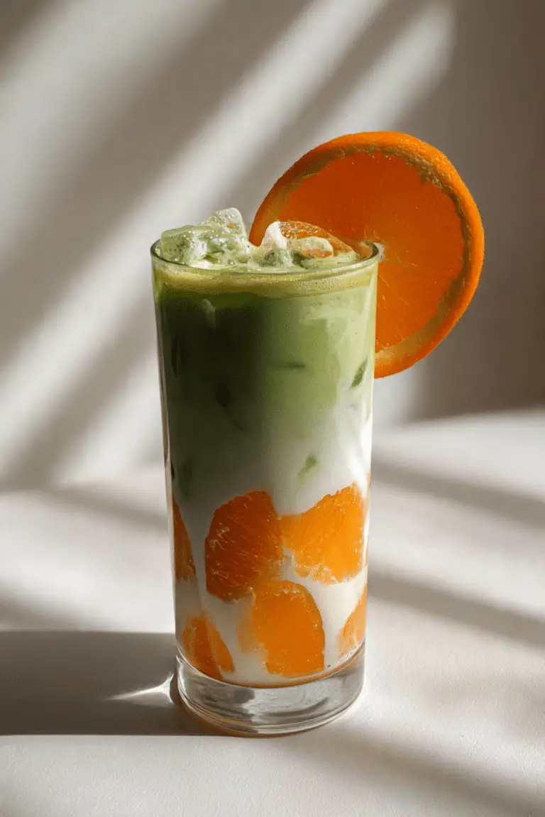 Orange Creamsicle Matcha