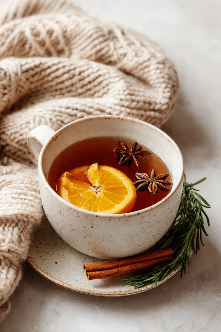 Spiced Clementine Tea