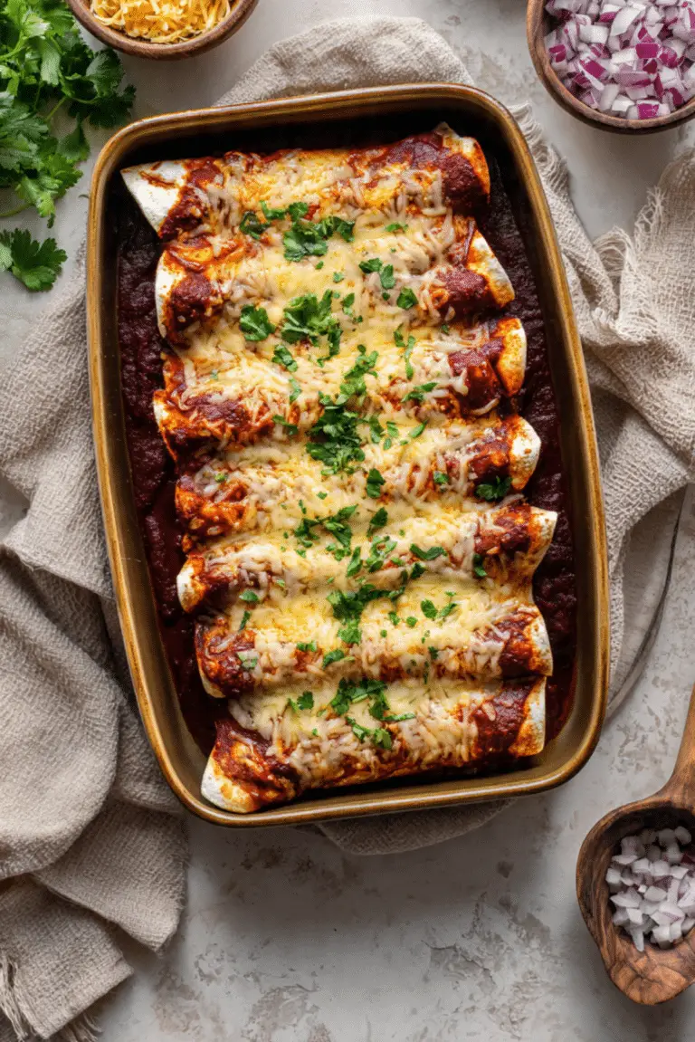 Mexican Beef Enchiladas