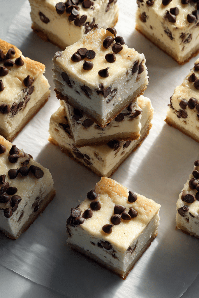 Cookie Dough Cheesecake Bars