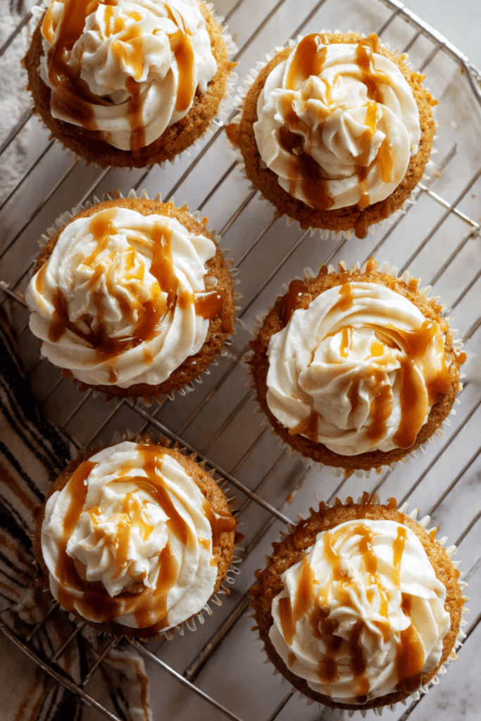 PUMPKIN SPICE CUPCAKES
