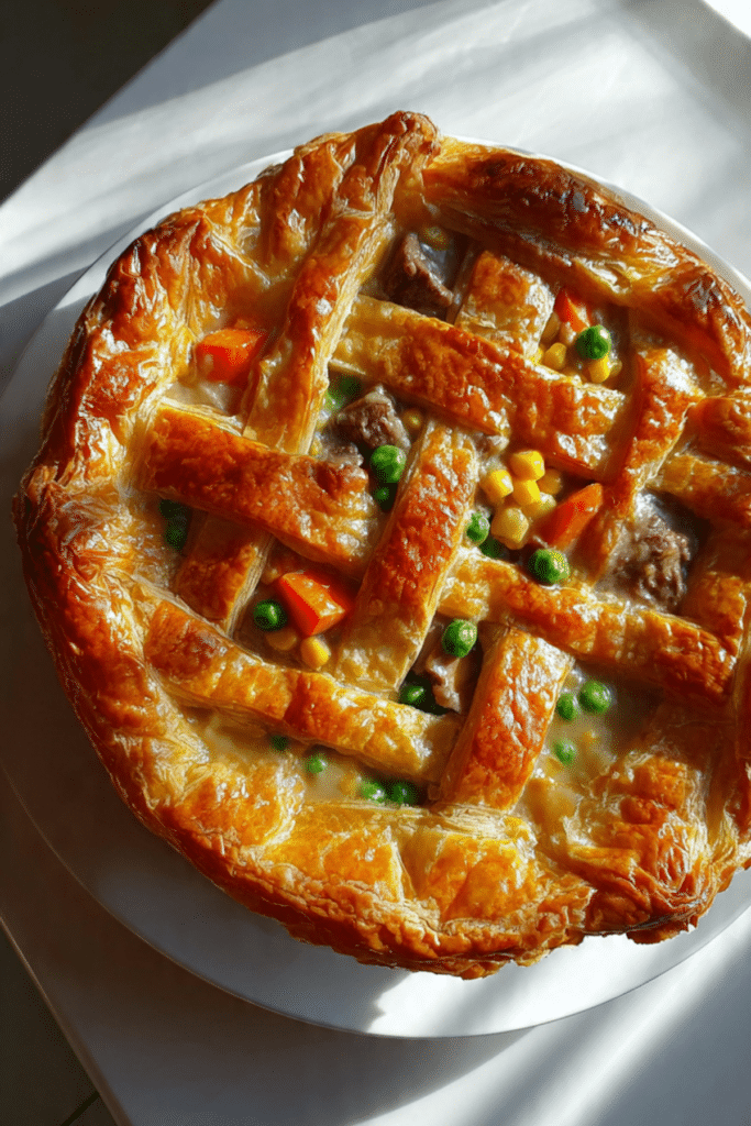 Creamy Beef Pot Pie