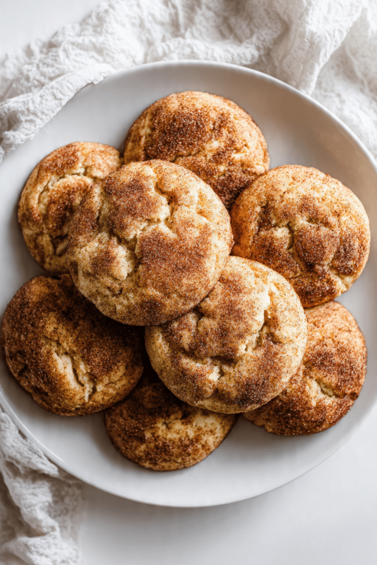 Banana Bread Snickerdoodle Cookies