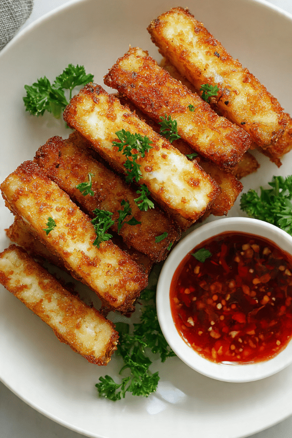 Crispy Halloumi Fries
