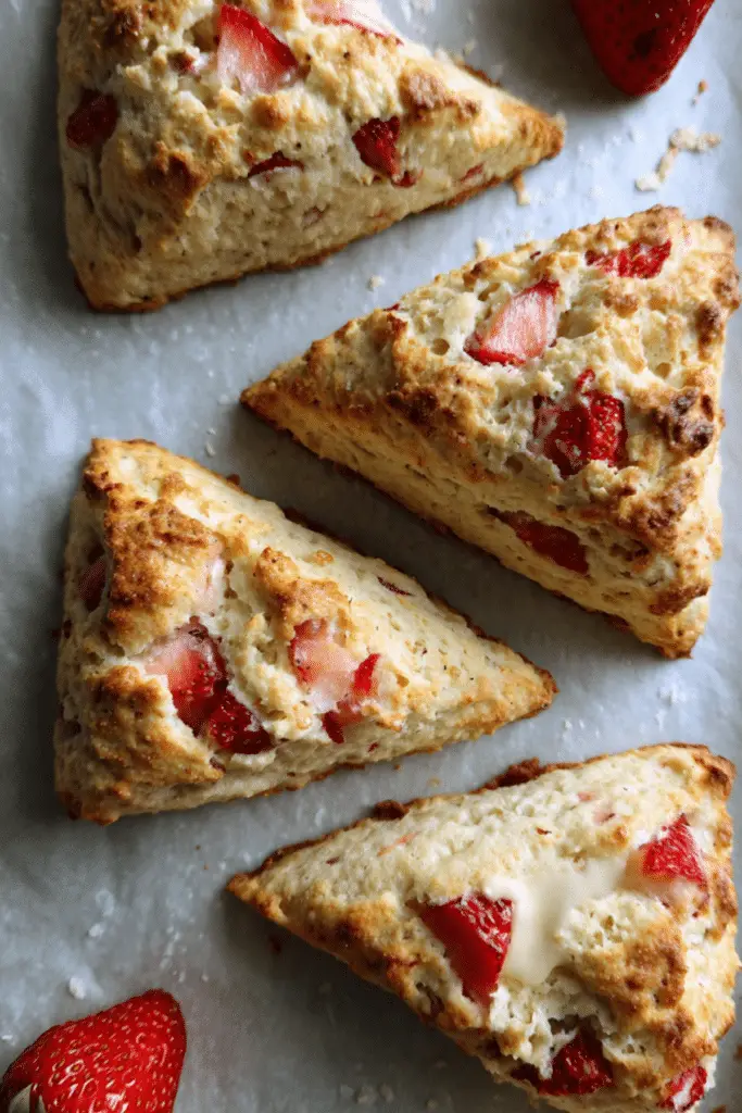 Strawberry Scones