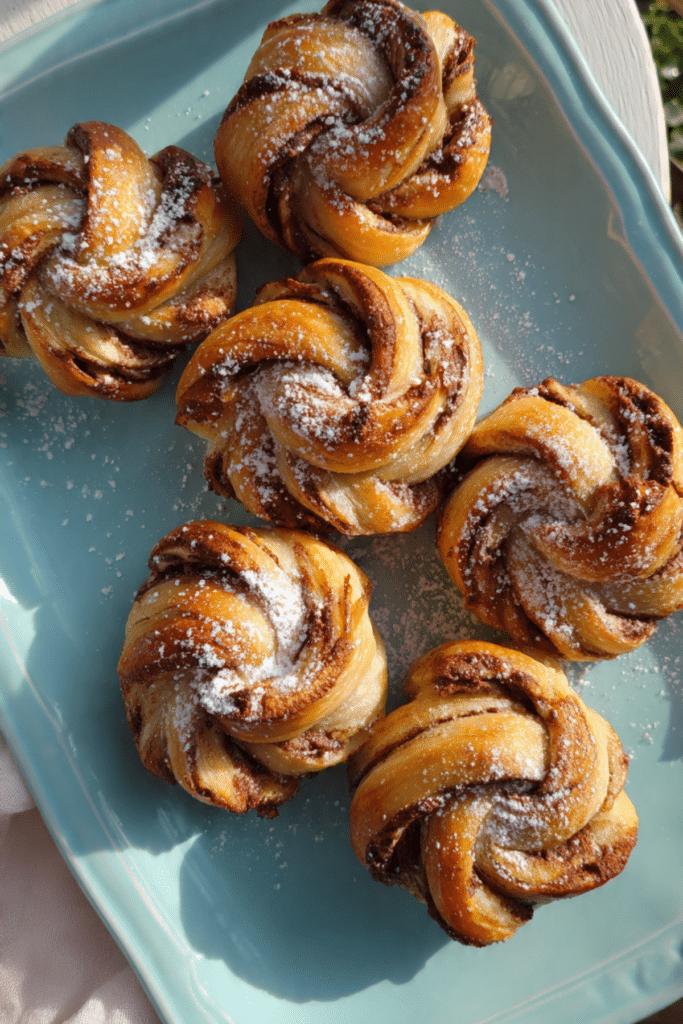 3 Ingredient Nutella Pastry Knots