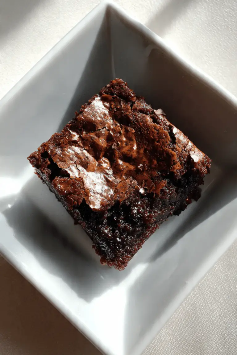 5-Minute Fudge Brownie
