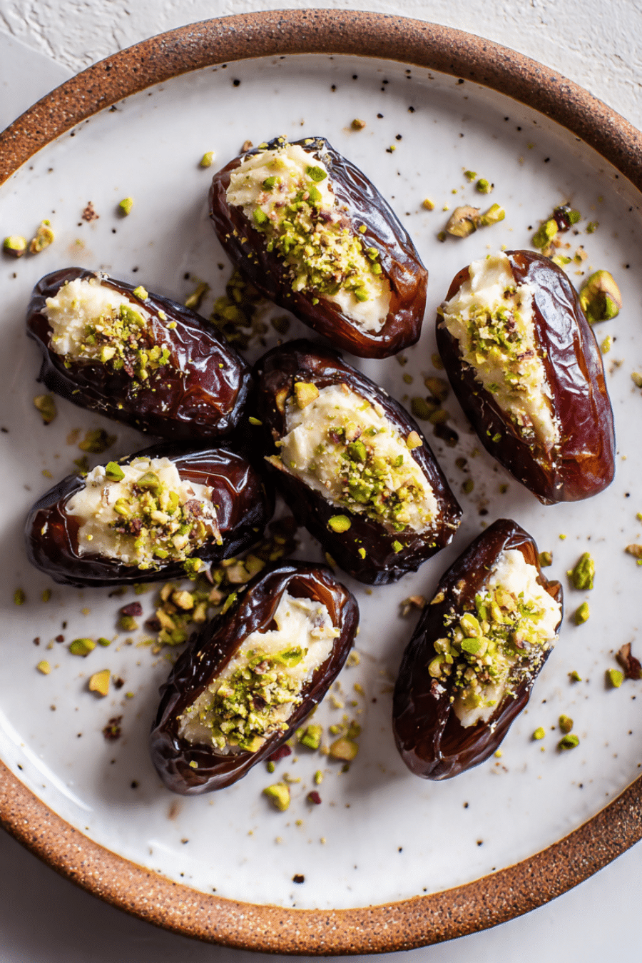 Sweet Mascarpone Stuffed Dates