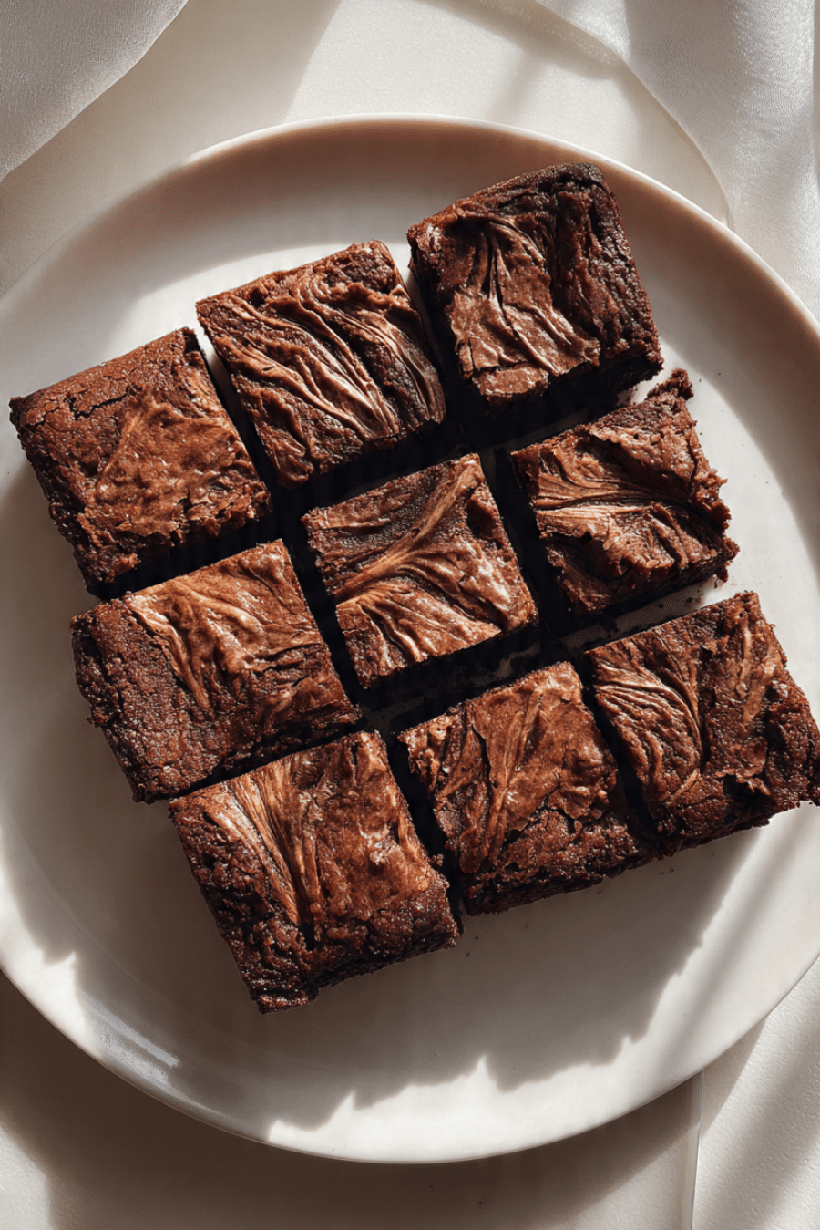 Chocolate Tahini Brownies