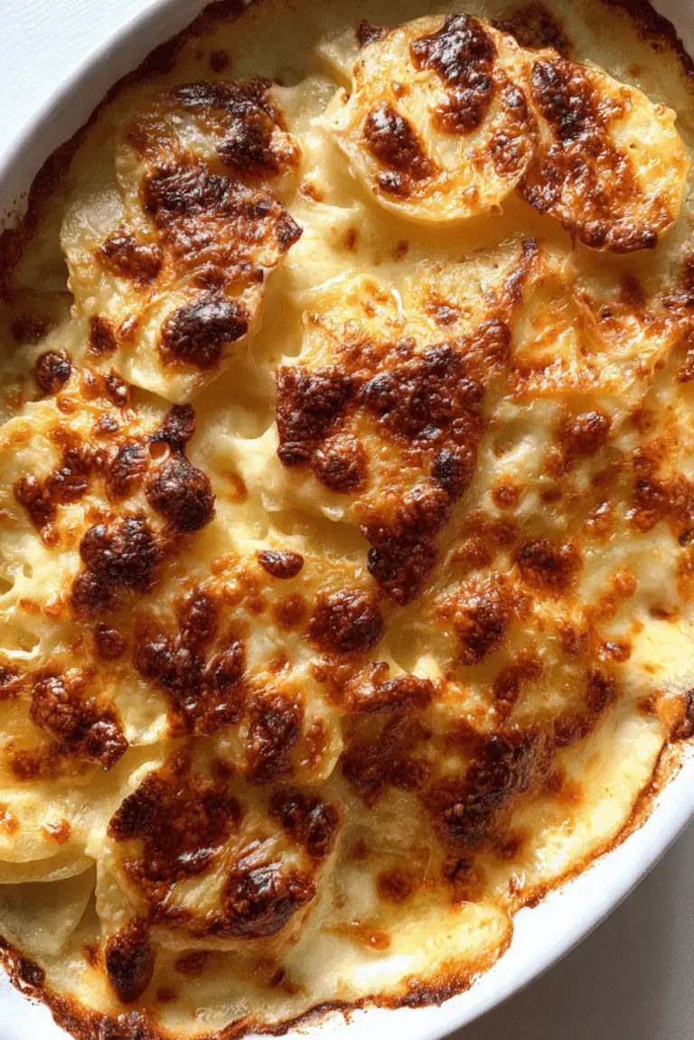 Extra Cheesy Scalloped Potatoes