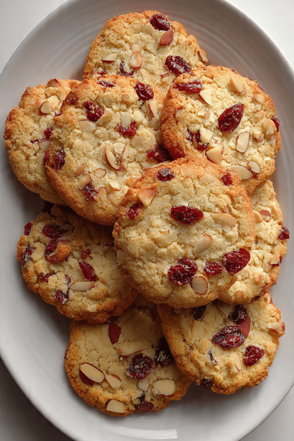 Almond Cranberry Cookies