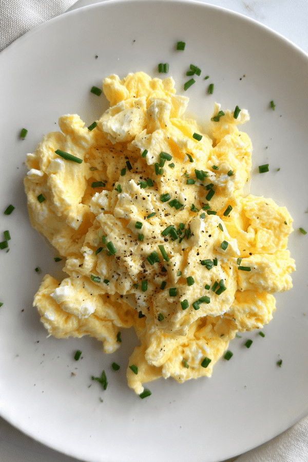 Cottage Cheese Scrambled Eggs