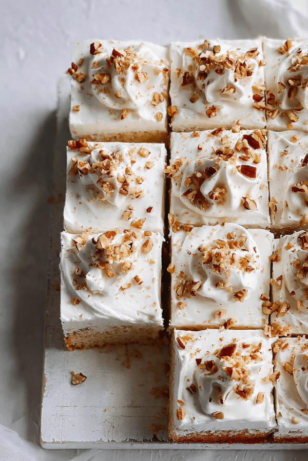 Butter Pecan Poke Cake