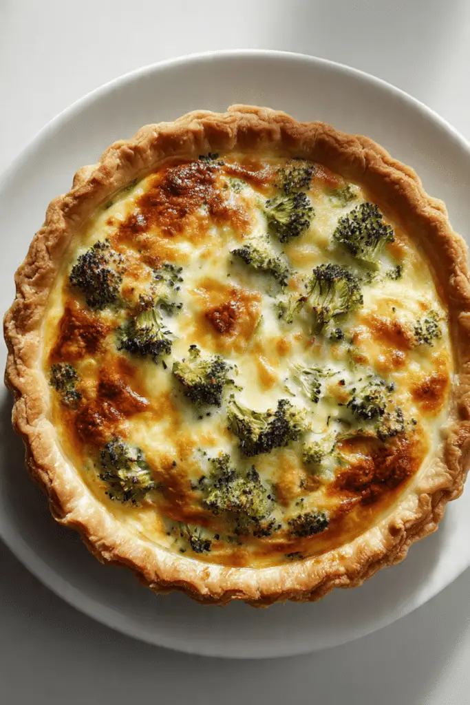 Broccoli & Cheese Pie