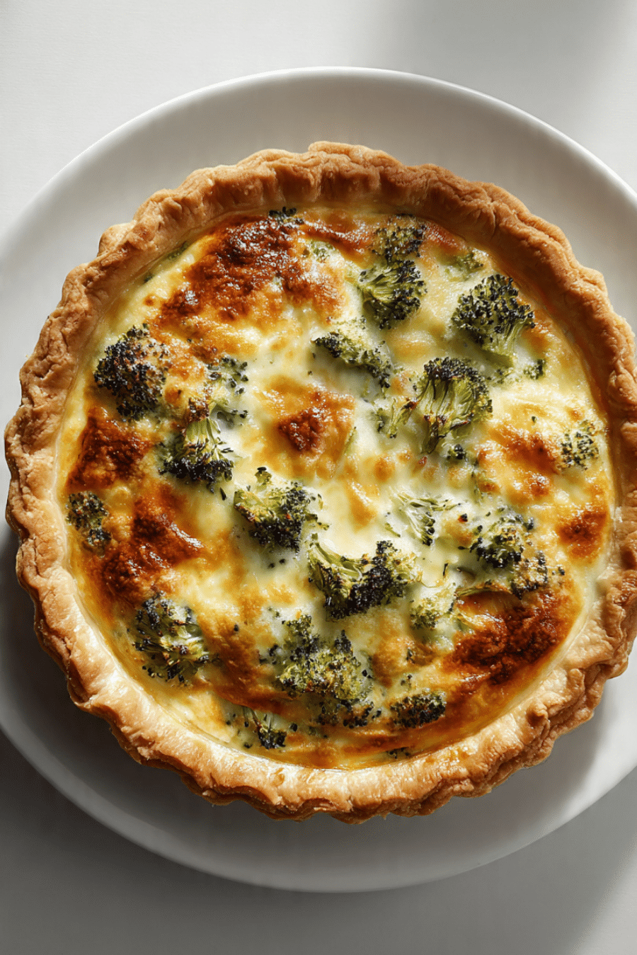 Broccoli & Cheese Pie