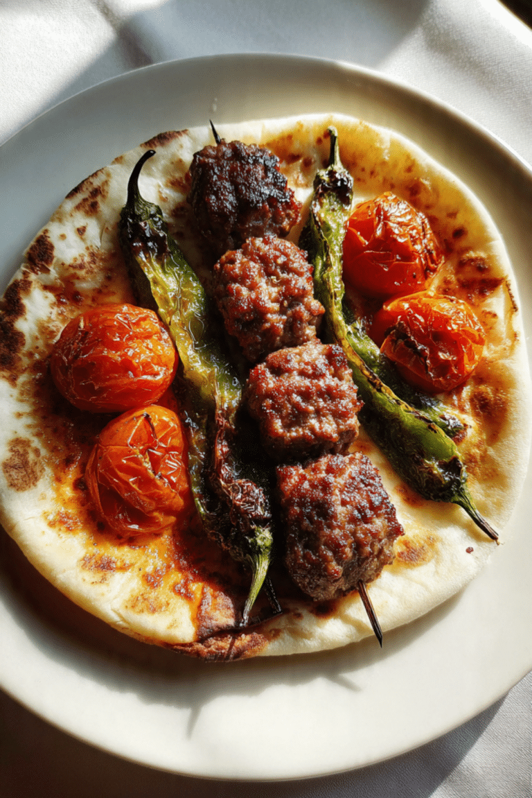 Turkish-inspired Adana Kebab