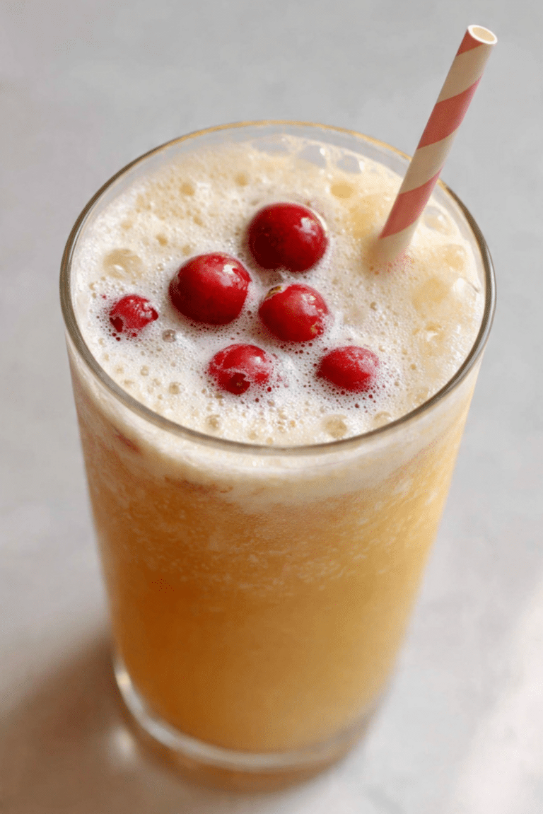 3 Ingredient Fall Mocktail