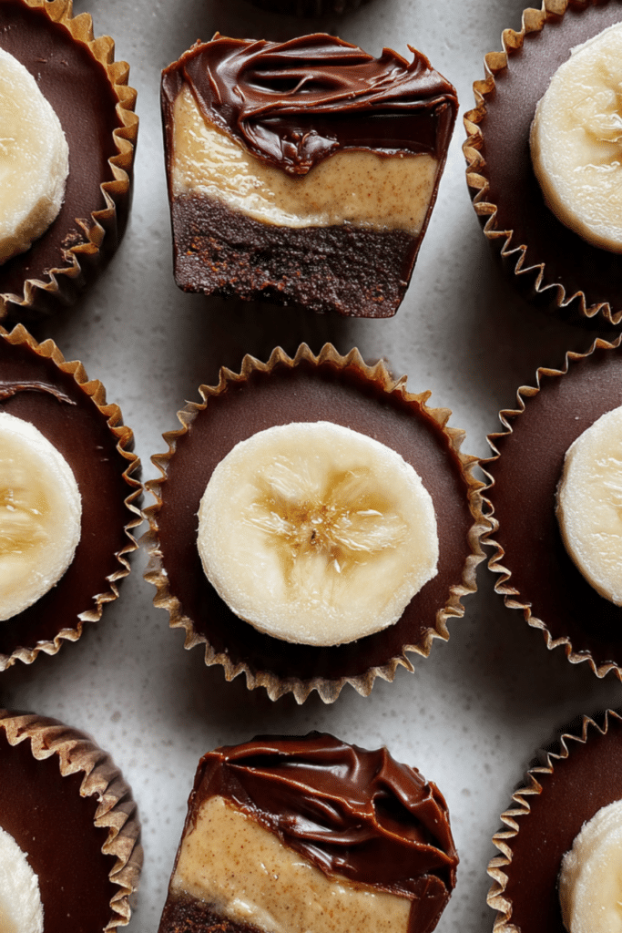 Banana Peanut Cups