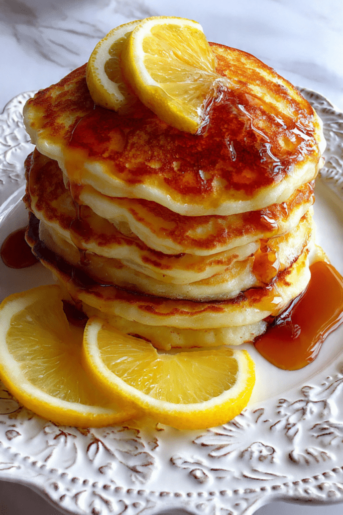 Lemon Yogurt Pancake