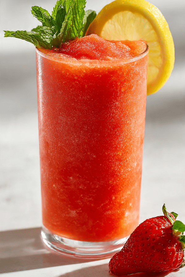 Frozen Strawberry Mango Lemonade