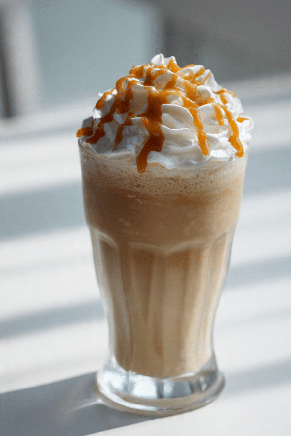 Easy Caramel Frappe