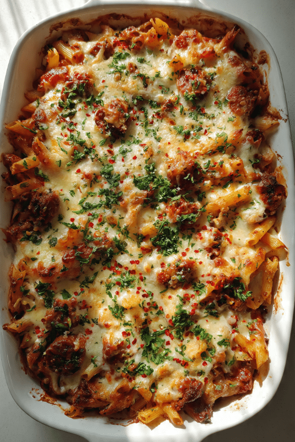 Spicy Pasta Bake