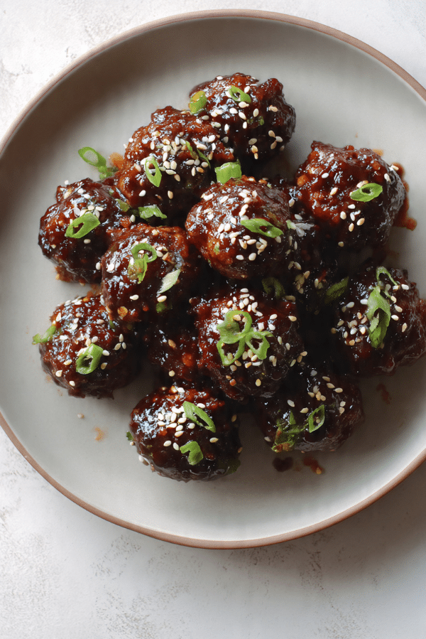 Korean BBQ Meatballs