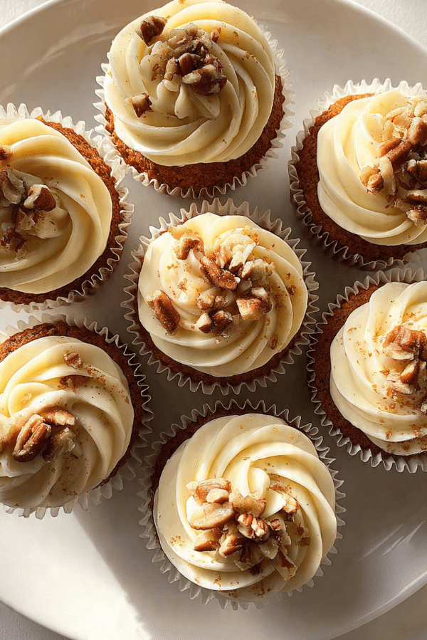Pumpkin Spice Cupcakes with Maple Cream Cheese