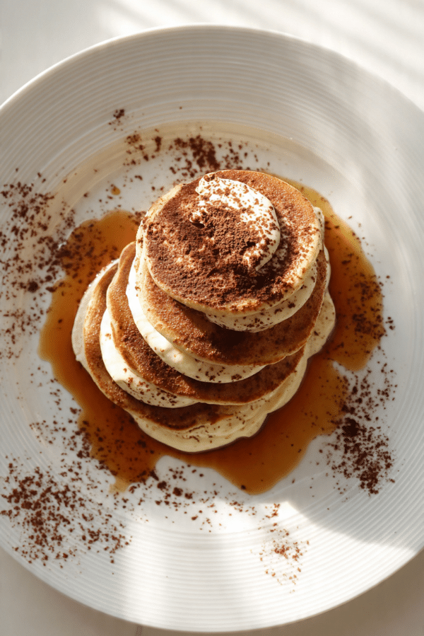 Tiramisu Pancakes