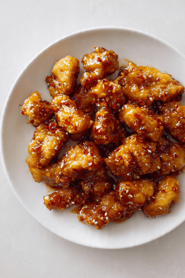Glazed Honey Chili Crisp Chicken