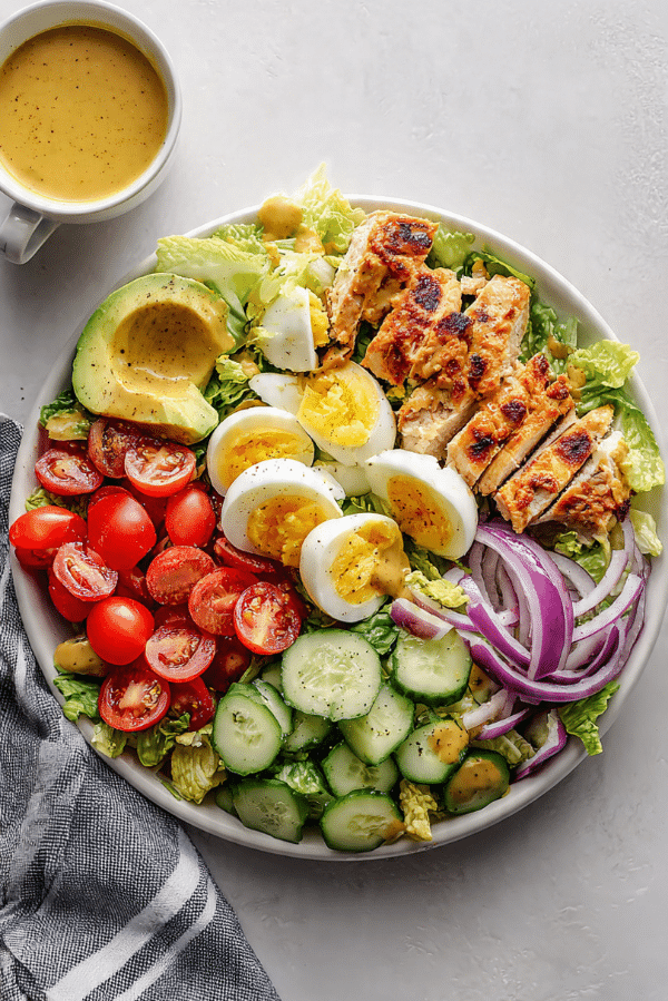 Honey Mustard Chicken Cobb Salad
