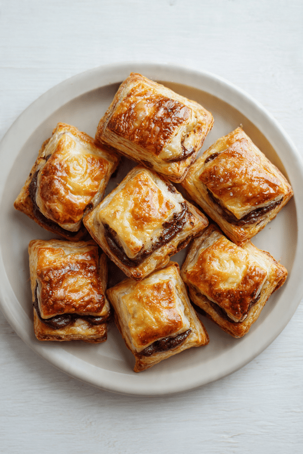 CHOCOLATE BANANA PUFFS