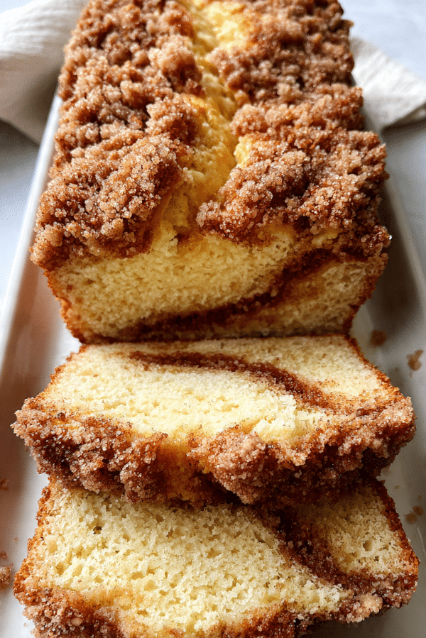 Cinnamon Streusel Bread