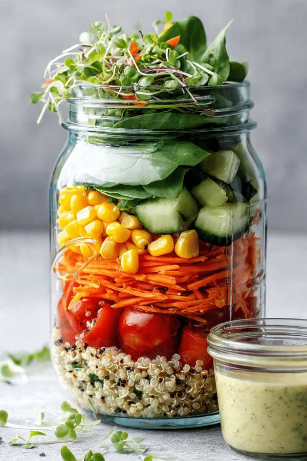 Layered Jar Salad