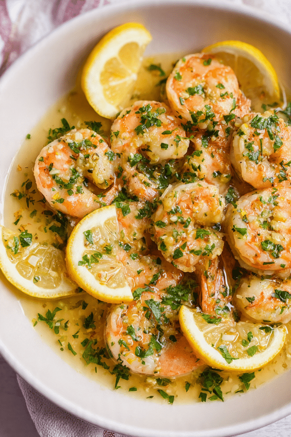 Lemon Garlic Butter Shrimp