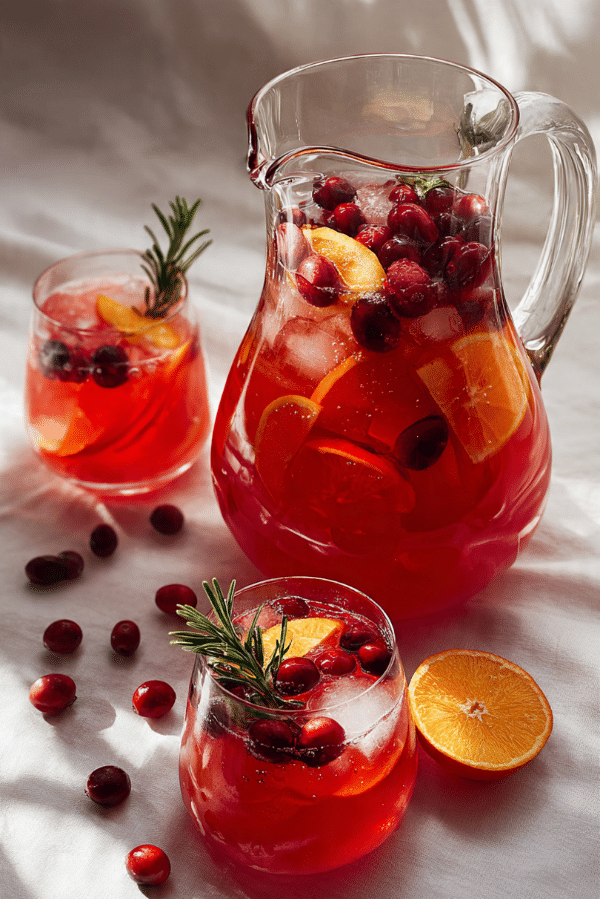 Thanksgiving punch mocktail