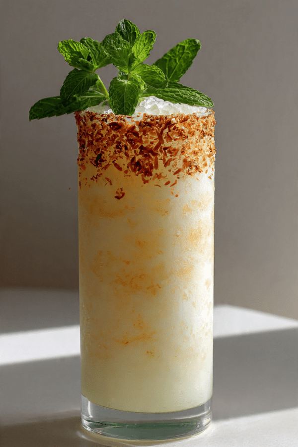 Coconut Kiss mocktail