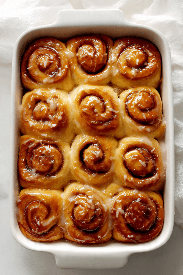Apple Cider Cinnamon Rolls