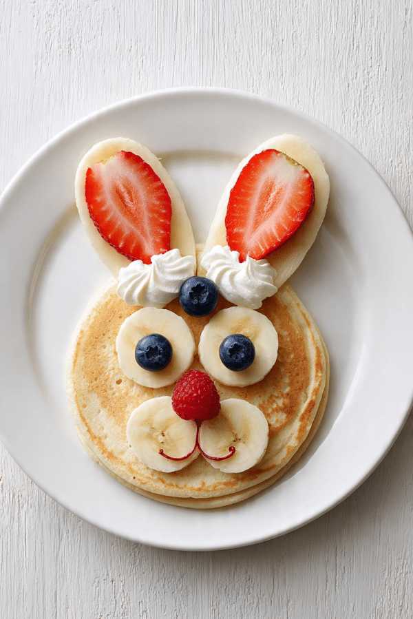 Easter Bunny Pancakes
