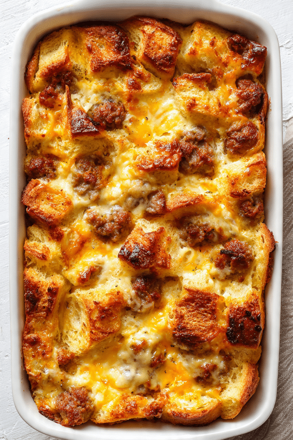 Bagel Breakfast Casserole